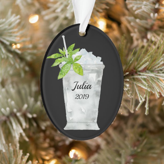 Ornamento Julep Personalizado da Mensagem (Árvore)