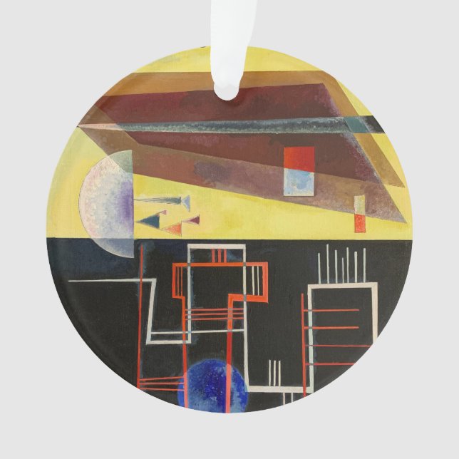 Ornamento Kandinsky Inner Alliance Abstrato Trabalho de arte (Frente)