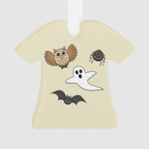 Ornamento Kawaii Creatures Noturnas Cerrantes
