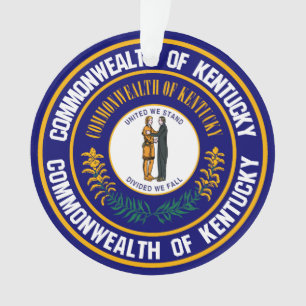 Ornamento Kentucky Round Emblem