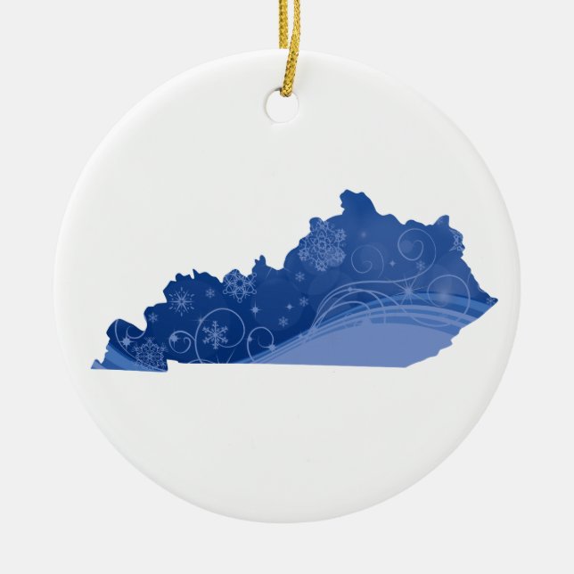 ornamento Kentucky Snowflakes (Frente)
