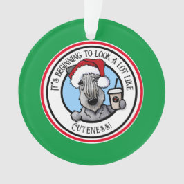 Ornamento KiniArt Cesky Terrier Natal