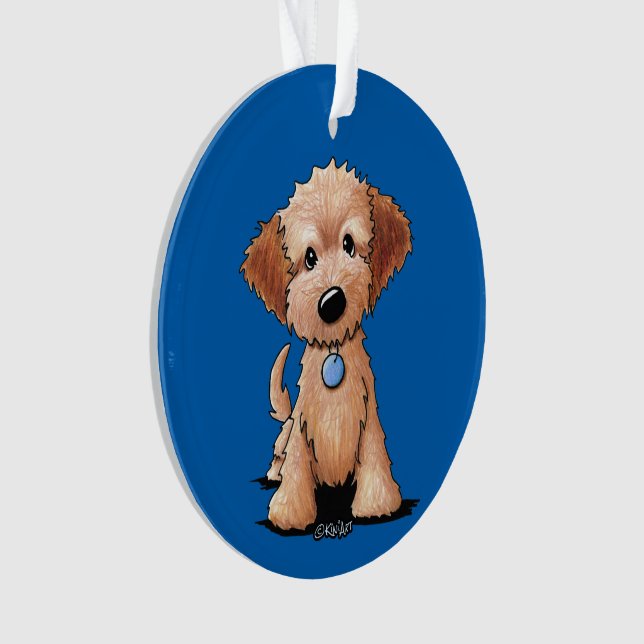 Ornamento KiniArt Goldendoodle (Frente)