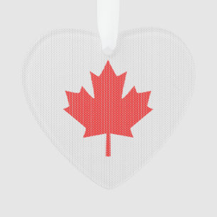 Ornamento Knit Style Maple Leaf Knitting Motif