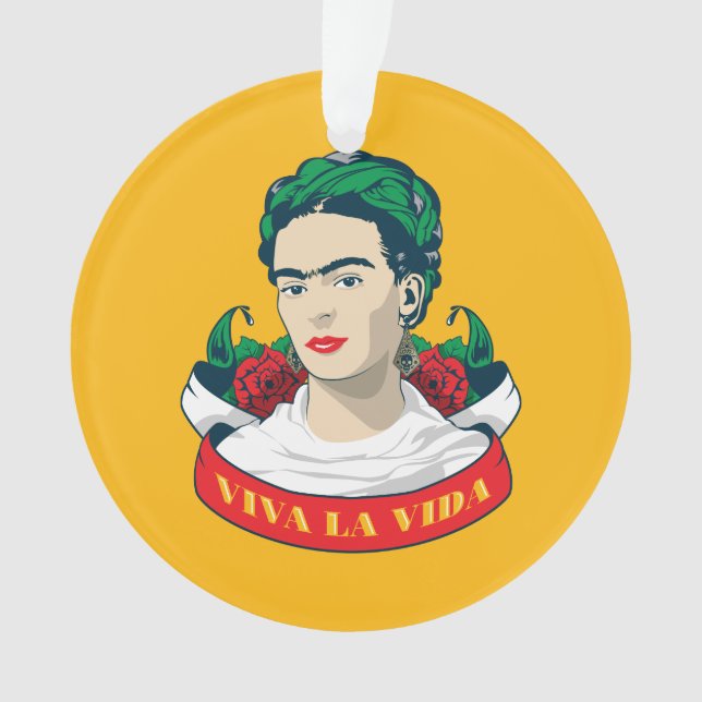 Ornamento La Vida de Frida Kahlo | Viva (Frente)