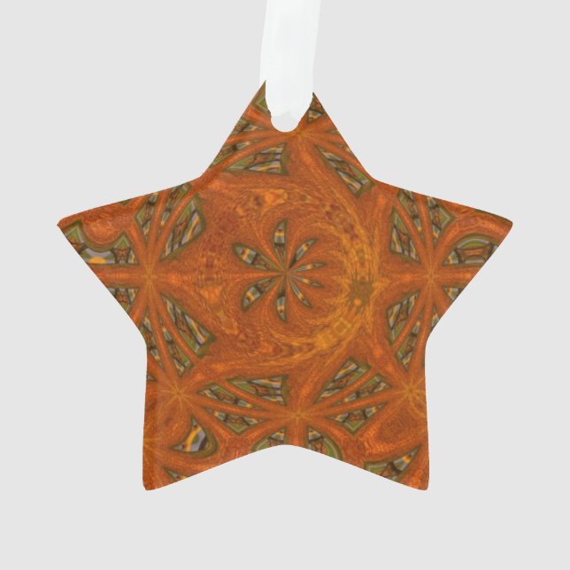 Ornamento Labirinto de Arte Abstrata (Verso)