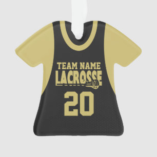 Ornamento Lacrosse Sports Jersey Black