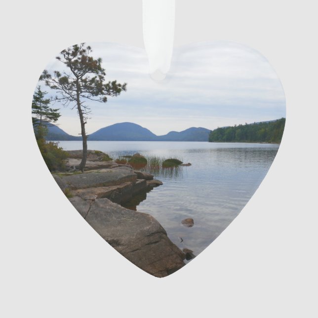 Ornamento Lago Eagle no Parque Nacional Acadia (Frente)