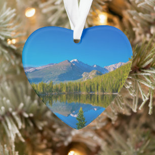 Ornamento Lago Urso no Parque Nacional de Rocky Mountain