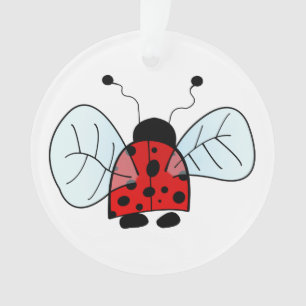 Ornamento Lâmpada de Mesa Ladybug