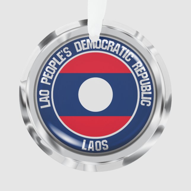 Ornamento Laos Round Emblem (Frente)