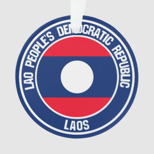 Ornamento Laos Round Emblem