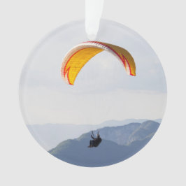 Ornamento Laranja Parapente Suíço