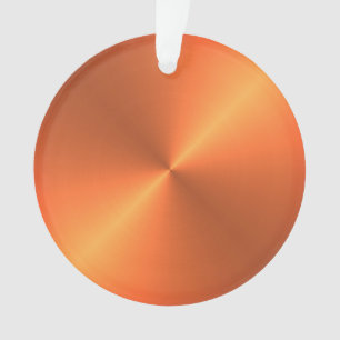 Ornamento Laranja Rust Shine