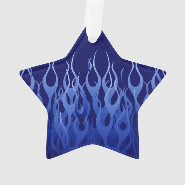 Ornamento Legal chamas azuis (Verso)