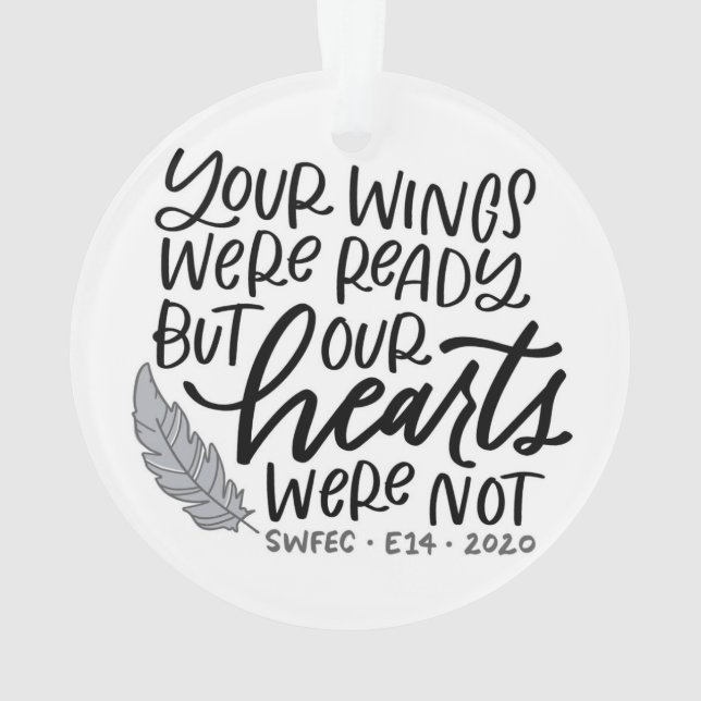 Ornamento Lembrando do pedido E14 (Verso)