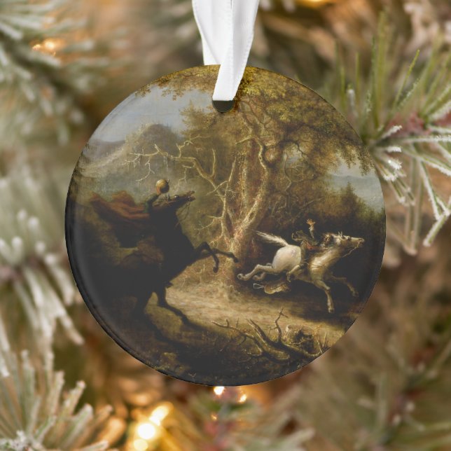 Ornamento Lenda do Fantasma do Cavaleiro Sem Cabeça do Hallo (Árvore)