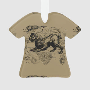 Ornamento Leo Constelle Hevelius 1690 julho23 - 22 de agosto