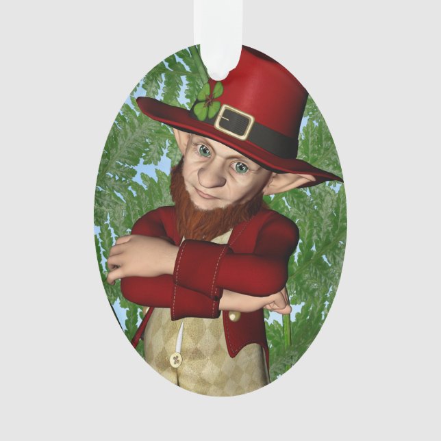 Ornamento Leprechaun (Frente)