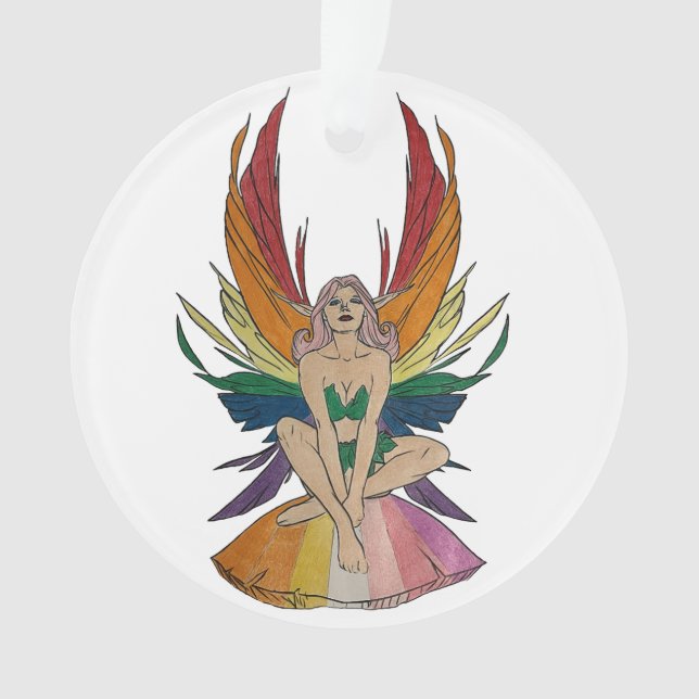 Ornamento Lesbian Faerie  (Frente)