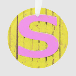 Ornamento Letra s
