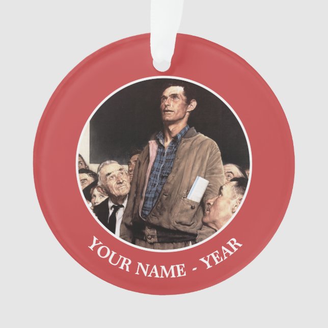 Ornamento Liberdade De Expressão (Frente)