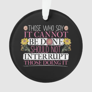 Ornamento Líder Feminina Empoderada