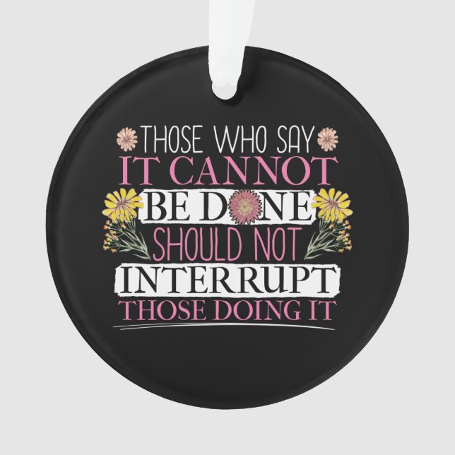 Ornamento Líder Feminina Empoderada (Frente)