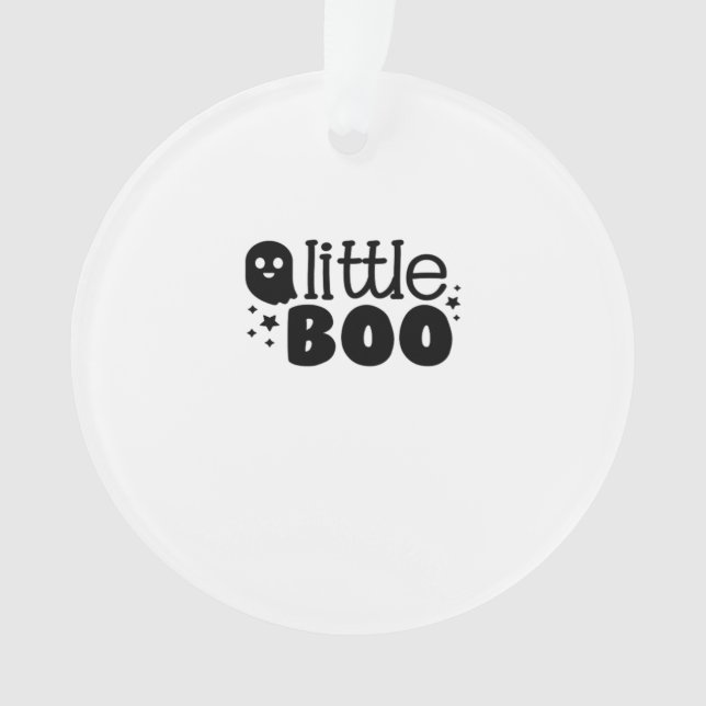 Ornamento Lil Boo Halloween 2025 (Frente)