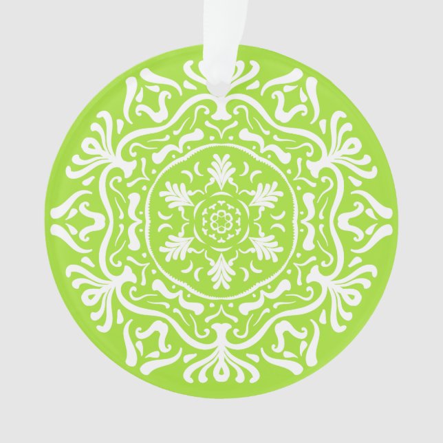 Ornamento Limão Mandala (Frente)