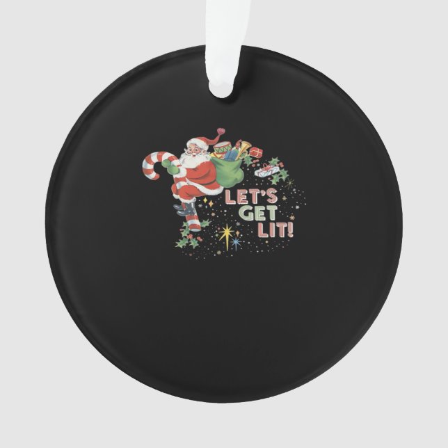 Ornamento Limpeza mínima clássica do vamos (Frente)