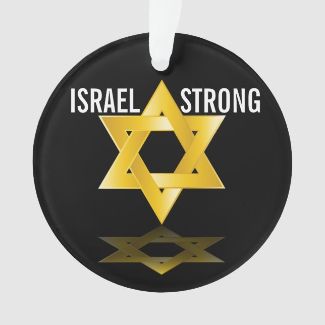 Ornamento Linda Estrela de David (Frente)