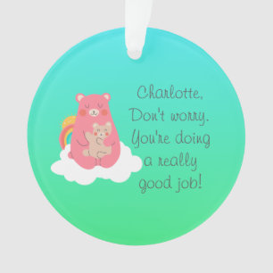 Ornamento Linda família Bear