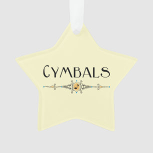 Ornamento Linha Decorativa do Cymbals
