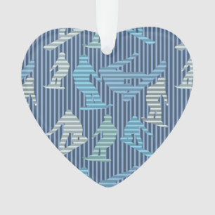 Ornamento Linhas do Snowboarder