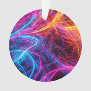 Ornamento Linhas Neon