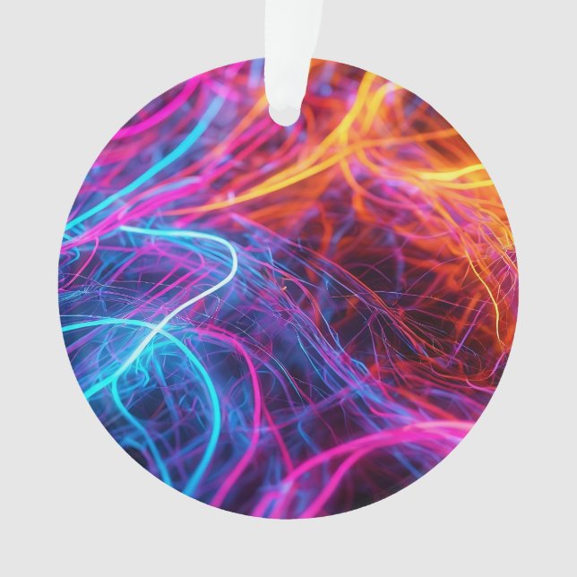 Ornamento Linhas Neon (Frente)