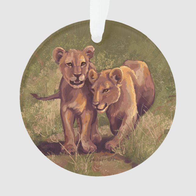 Ornamento Lion Cubs (Frente)