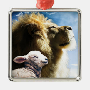 Ornamento Lion e Lamb