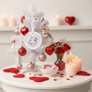 Ornamento Llama em Amor 