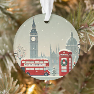 Ornamento London Christmas | Big Ben & Festive London