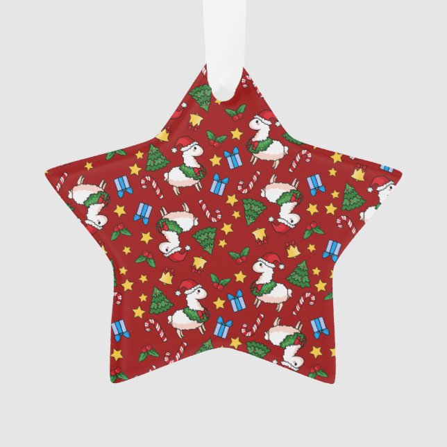 Ornamento Loucura no Natal (Frente)