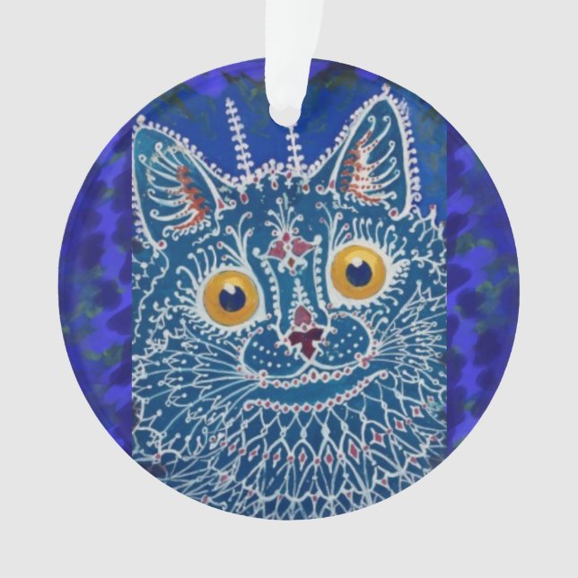 Ornamento Louis Wain, Gatos Elétricos (Frente)
