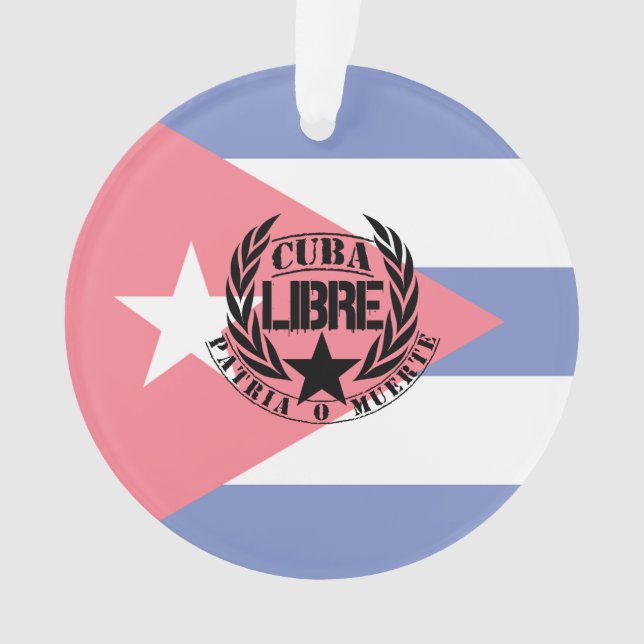 Ornamento Louros da divisa de Cuba Libre (Frente)