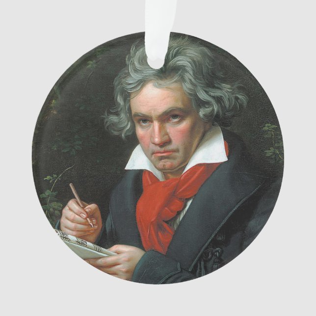 Ornamento Ludwig van Beethoven, 1820 (Frente)