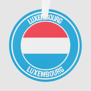 Ornamento Luxemburgo Round Emblem