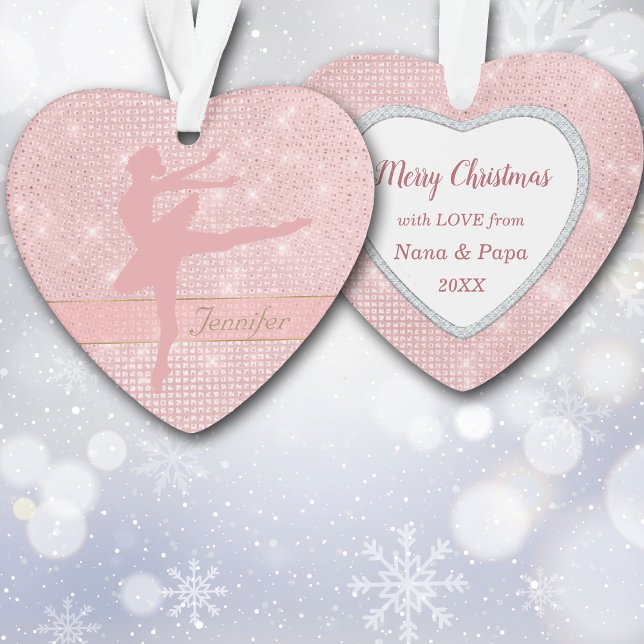 Ornamento Luzes das estrelas cor-de-rosa (Criador carregado)