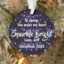 Luzes de Feriado Brilhantes Romântica