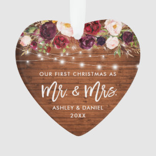 Ornamento Luzes Florais Russas no Primeiro Natal