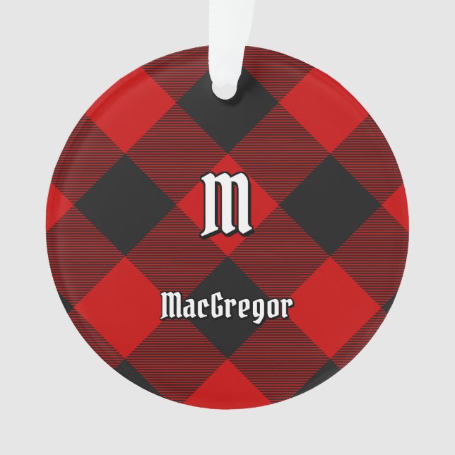 Ornamento MacGregor Rob Roy Tartan (Frente)